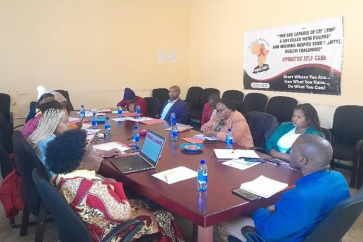 UNAIDS FUNDED PROJECT TO SUPPORT PLHIV MENTAL HEALTH AT COMMUNITY LEVEL